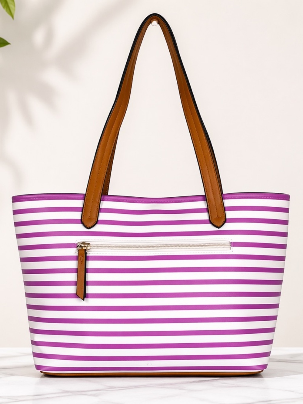 ✨ Rossetti  Striped Tote Bag ✨
💖 Fresh, fun, and perfect for everyday style! - Picture 3 of 13